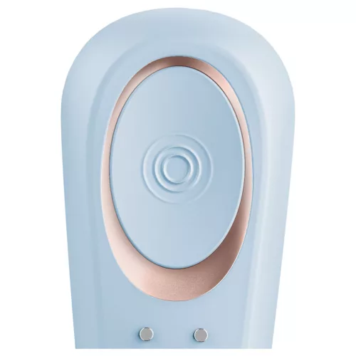 Satisfyer Double Classic - párvibrátor (kék)