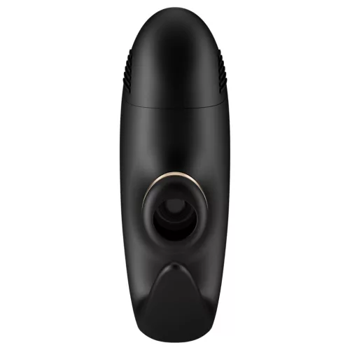 Satisfyer Pro 4 Couples - léghullámos párvibrátor (fekete)