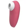 Womanizer Mini - léghullámos csiklóizgató (piros)