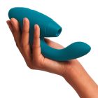 Womanizer Duo 2 - 2in1 G-pont vibrátor (zöld)