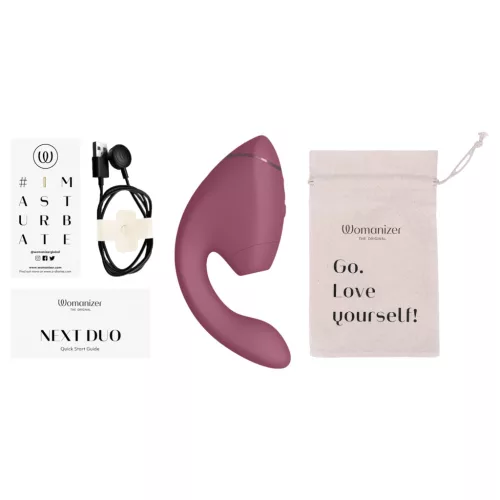 Womanizer Next Duo - 2in1 G-pont vibrátor (pink)