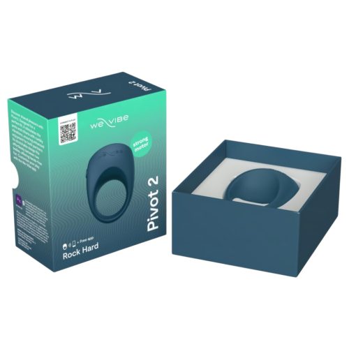 We-Vibe Pivot 2 - okos vibrációs péniszgyűrű (kék)