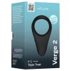 We-Vibe Verge 2 - okos vibrációs péniszgyűrű (fekete)