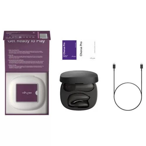 We-Vibe Chorus Pro - App- és távirányítós párvibrátor (fekete)