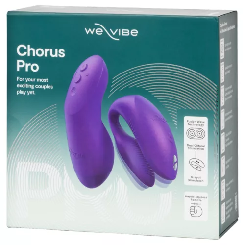 We-Vibe Chorus Pro - App- és távirányítós párvibrátor (lila)