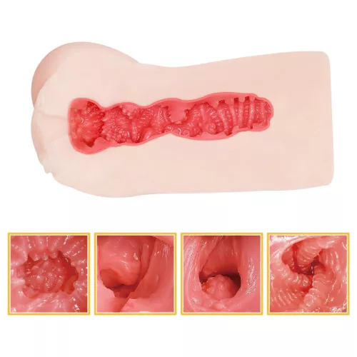 TAMASHII Squeezing Ranch - anime műpunci maszturbátor (natúr)