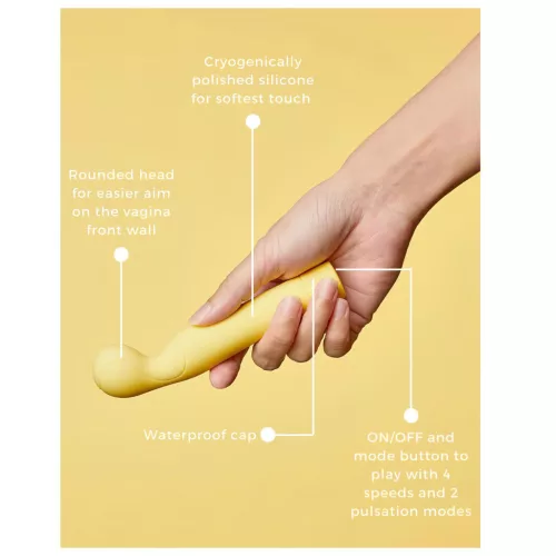 / Smile Makers - A teniszedző vibrátor (sárga)