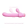 / Magic Stick - vibrátor, cserélhető feltétekkel (pink)