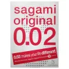 Sagami Original 0,02 - óvszer - 55mm (3db)
