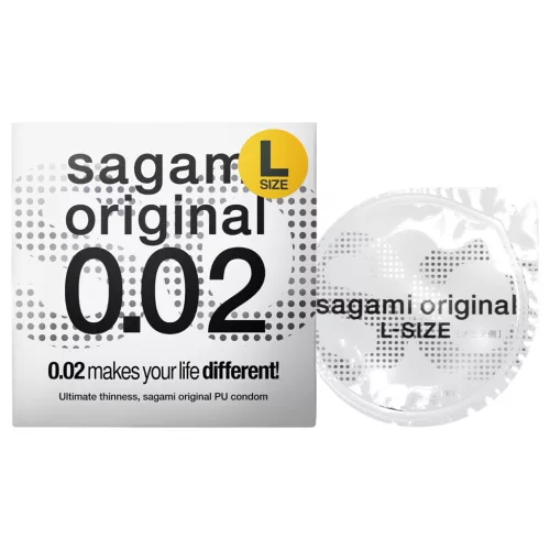 Sagami Original 0,02 L - óvszer - 58mm (1db)