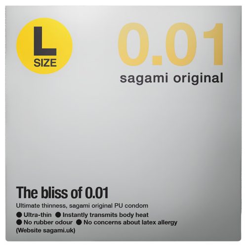 Sagami Original 0,01 L - óvszer - 58mm (1db)