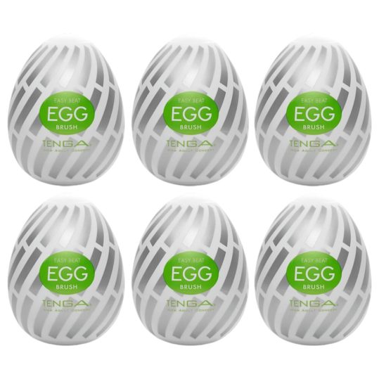 TENGA Egg Brush - tojás maszturbátor (6db)