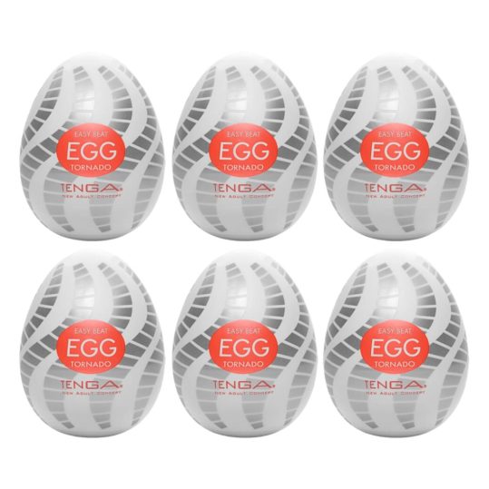 TENGA Egg Tornado - maszturbációs tojás (6db)