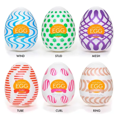 / TENGA Egg Wonder - tojás maszturbátor készlet (6db)