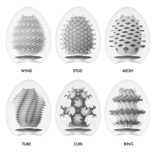 / TENGA Egg Wonder - tojás maszturbátor készlet (6db)