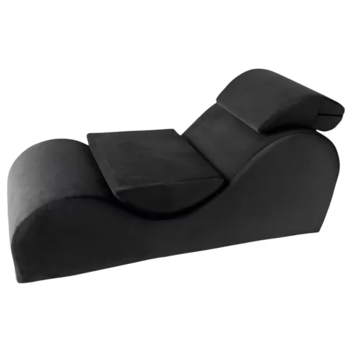 Liberator Esse Lounger - variálható tantra fotel (fekete)