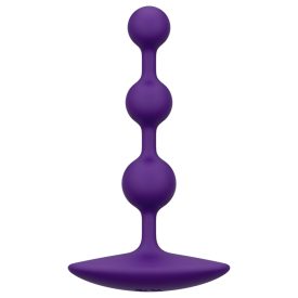 ROMP Amp - gyöngyös anál dildó (lila)