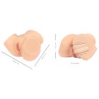 / Realistixxx Style IV - élethű torzó maszturbátor (natúr)