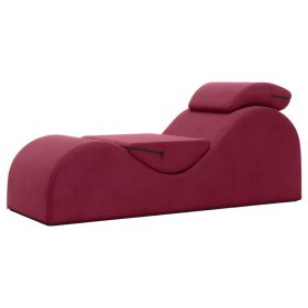   Liberator Esse Lounger - variálható tantra fotel - 3 részes (piros)
