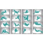 Liberator Esse Lounger - variálható szex szófa - 3 részes (piros)