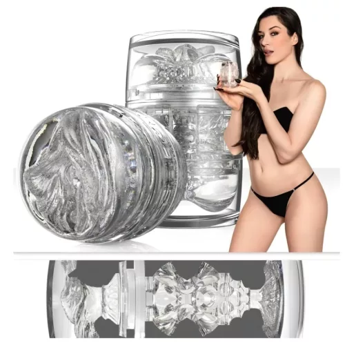 Fleshlight Quickshot Stoya - utazó maszturbátor (átlátszó)