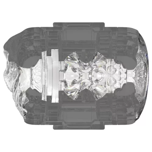 Fleshlight Quickshot Stoya - utazó maszturbátor (átlátszó)