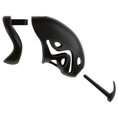 You2Toys - péniszketrec péniszpluggal (fekete)