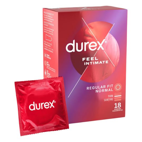 Durex Feel Intimate - vékonyfalú óvszer (18db)