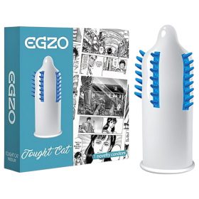 Egzo Tough Cat - soros, sörtés kiállású óvszer (1db)