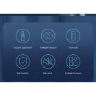 / Lonely Voice - nyögő, automata péniszpumpa (áttetsző-fekete)