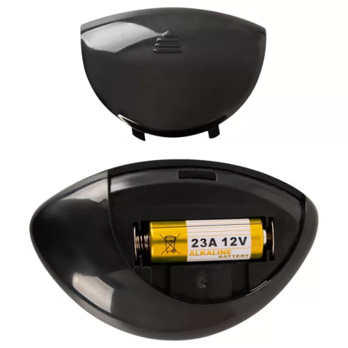 / ANOS - kétágú anál vibrátor (fekete)