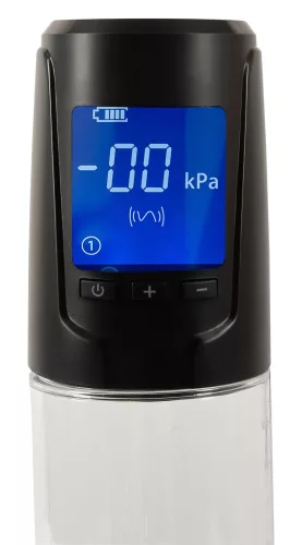 Mister Boner - akkus, automatikus péniszpumpa (fekete-átlátszó)