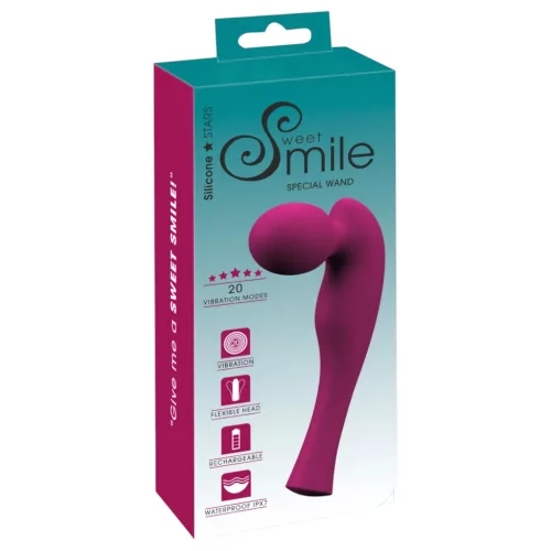 / SMILE Special Wand - akkus masszírozó vibrátor (pink)