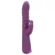 Javida - csiklókaros lökő vibrátor (lila)