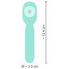Cuties - mini masszírozó vibrátor (menta)