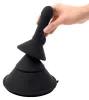 The Cowgirl Cone - app-vezérelt prémium szexgép - 2 cserélhető feltéttel, 20 rezgésmód (fekete)