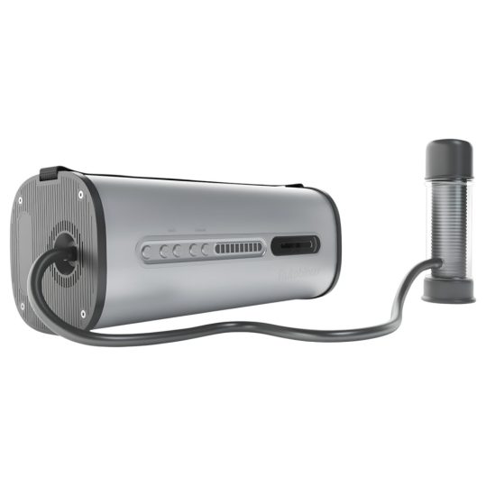 VacuGlide - automata, hálózati orál és maszturbátor gép (ezüst)