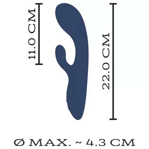 / You2Toys Intense - csiklókaros, G-pont vibrátor (fekete)