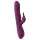 Javida - 3in1 lökő, forgó gyöngyös vibrátor (lila)