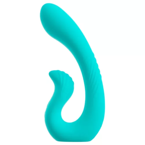 Beau Coeur Naira - G-pont és csiklóizgató vibrátor (zöld)