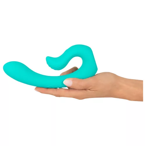 Beau Coeur Naira - G-pont és csiklóizgató vibrátor (zöld)