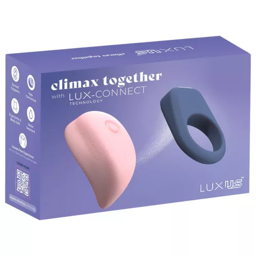 LUXUS Climax Together by Kiiroo - mágneses, app-vezérelt párvibrátor szett
