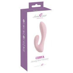   Beau Coeur Cerya - mini csiklókaros vibrátor (halvány pink)