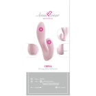 Beau Coeur Cerya - mini csiklókaros vibrátor (halvány pink)