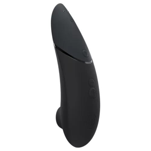 Womanizer Lust & Luxury - léghullámos csiklóizgató és párvibrátor szett (fekete)
