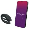 Womanizer Lust & Luxury - léghullámos csiklóizgató és párvibrátor szett (fekete)