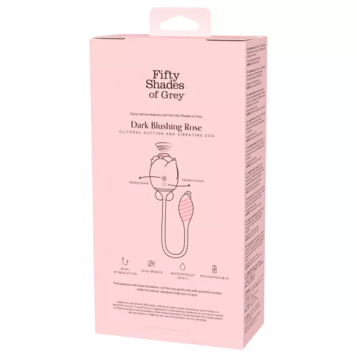 A szürke ötven árnyalata - csiklószívó és vibrotojás (fekete)