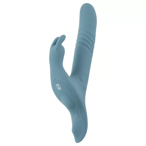 You2Toys - 3 részes felcsatolható lökő vibrátor távirányítóval (kék)