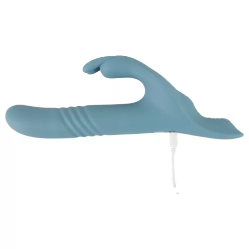 You2Toys - 3 részes felcsatolható lökő vibrátor távirányítóval (kék)