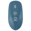 You2Toys - 3 részes felcsatolható lökő vibrátor távirányítóval (kék)